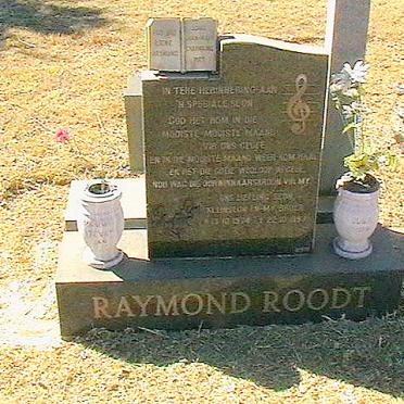 ROODT Raymond 1974-1993