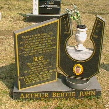 REYNOLDS Arthur Bertie John 1968-2003