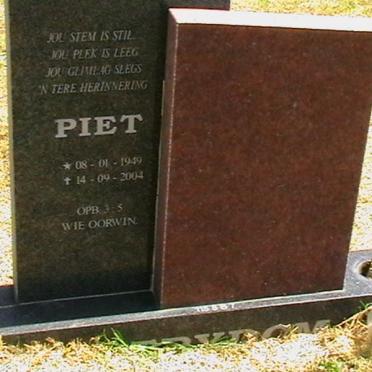 STRYDOM Piet 1949-2004