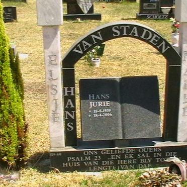 STADEN Hans Jurie, van 1939-2006