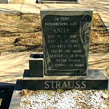 STRAUSS Anita 1947-1980