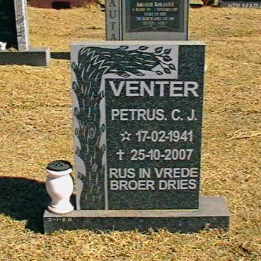 VENTER Petrus C.J. 1941-2007