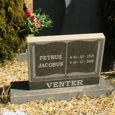 VENTER Petrus Jacobus 1945-2000