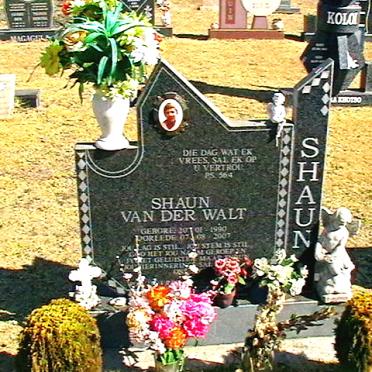 WALT Shaun, van der 1990-2007
