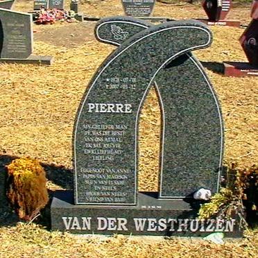 WESTHUIZEN Pierre, van der 1978-2007