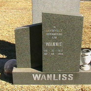WANLISS Wannie 1937-1994