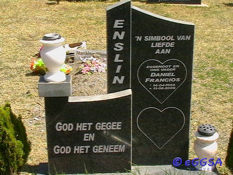 ENSLIN Daniel Francois 1955-2006