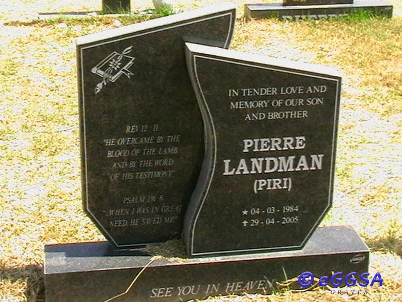 LANDMAN Pierre 1984-2005