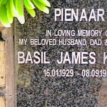 PIENAAR Basil James ? 1929-1995