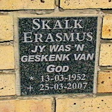 ERASMUS Skalk 1952-2007