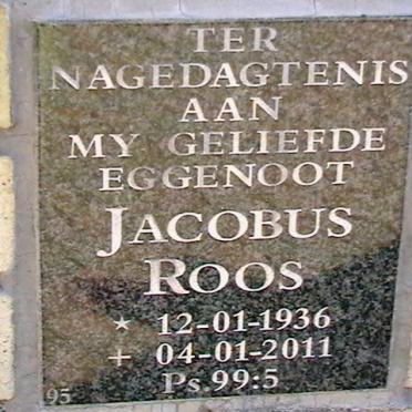 ROOS Jacobus 1936-2011