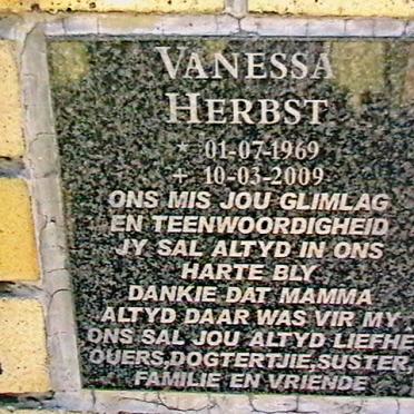 HERBST Vanessa 1969-2009