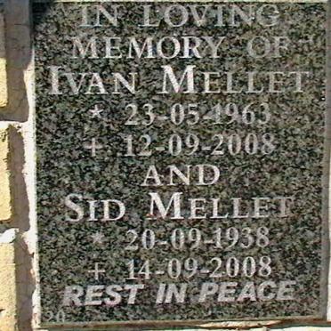 MELLET Sid 1938-2008 :: MELLET Ivan 1963-2008