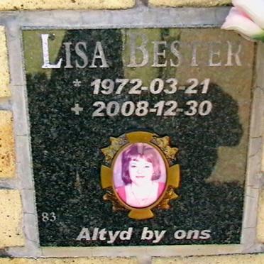 BESTER Lisa 1972-2008