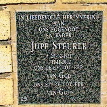 STEURER Jupp 1931-2002