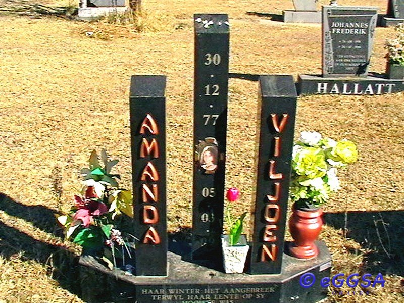 VILJOEN Amanda 1977-1999