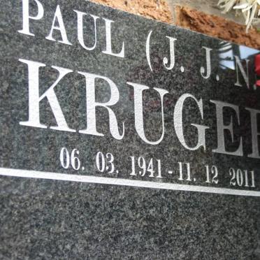 KRUGER J.J.N. 1941-2011