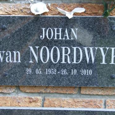 NOORDWYK Johan, van 1952-2010