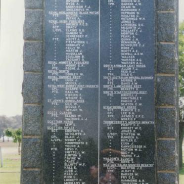 Mpumalanga, STANDERTON, British Military cemetery