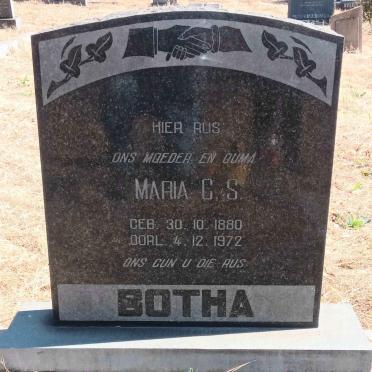 BOTHA Maria C.S. 1880-1972