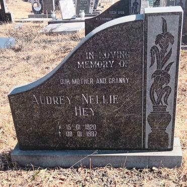 HEY Audrey Nellie 1920-1987
