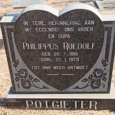POTGIETER Philippus Roedolf 1918-1979
