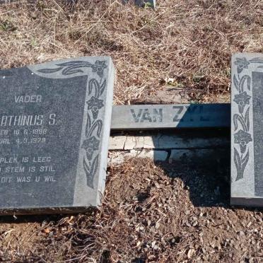 ZYL Marthinus S., van 1898-1979 & Leonora D.C. PARSONS 1909-1988