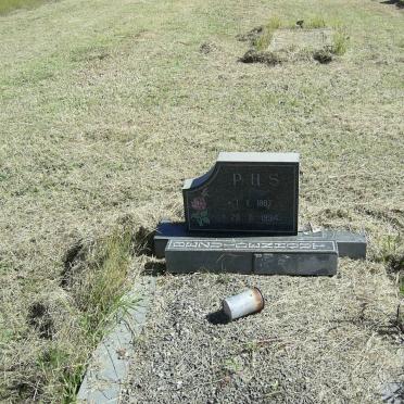 BEZUIDENHOUT P.H.S. 1887-1934