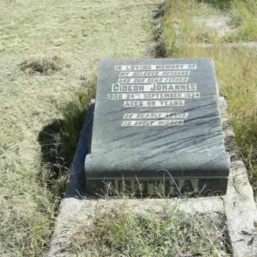 BOTHA Gideon Johannes -1934