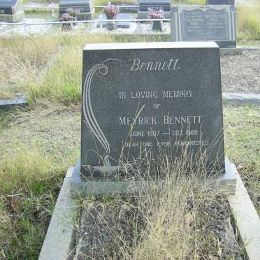 BENNETT Meyrick 1887-1968