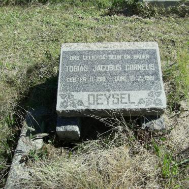 DEYSEL Tobias Jacobus Cornelis 1918-1961