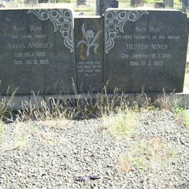 DANNHAUSER Johan Andries 1880-1955 &amp; Hester Agnes VENTER 1886-1955