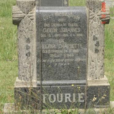 FOURIE Gideon Johannes 1883-1958 &amp; Helena Charlotte STRYDOM 1882-1940