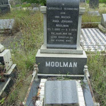 MOOLMAN Anna Johanna 1885-1970