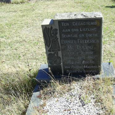 McDULING Daniel Frederick 1942-1947