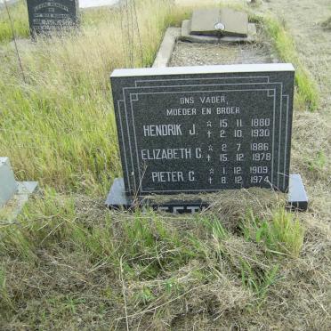 NEETHLING Hendrik J. 1880-1930 &amp; Elizabeth C. 1886-1978 :: NEETHLING Pieter C. 1909-1974
