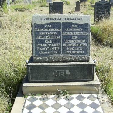 NEL Hendrik Johannes 1866-1936 &amp; Magdalena Johanna 1865-1956