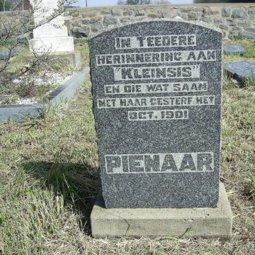 PIENAAR Kleinsis  -1901