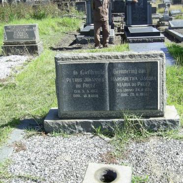 PREEZ Petrus Johannes, du 1867-1958 &amp; Margaretha Jacoba Maria BRINK 1875-1953