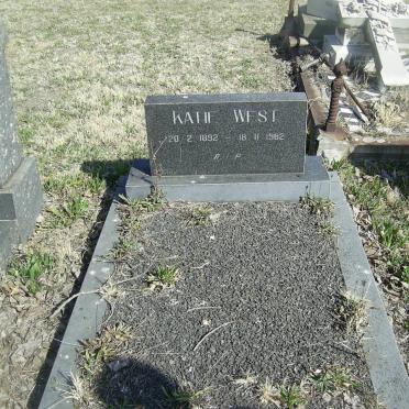 WEST Katie 1892-1982