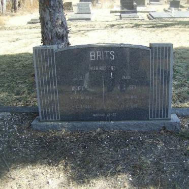 BRITS Ben N.C. 1896-1965 :: BRITS Nickie J. 1941-1965
