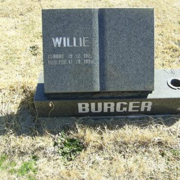 BURGER Willie 1921-1994