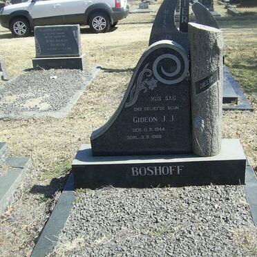 BOSHOFF Gideon J.J. 1944-1966