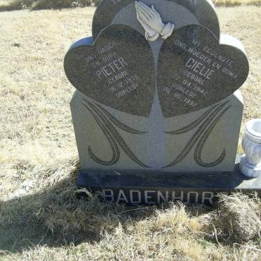 BADENHORST Pieter 1938-  &amp; Cielie 1942-1992
