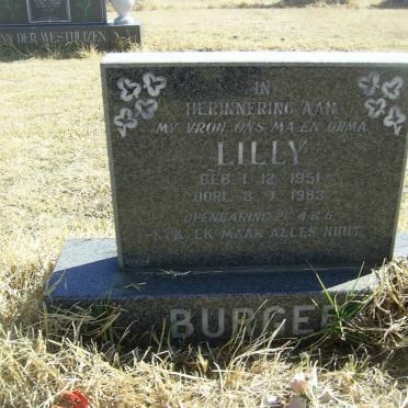 BURGER Lilly 1951-1993