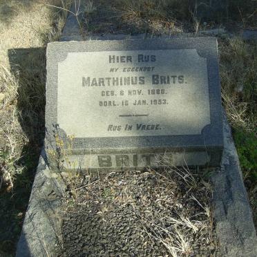 BRITS Marthinus 1888-1953