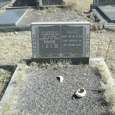 BOTHA Danie 1919-1963