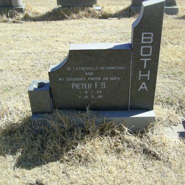 BOTHA Pieter F.S. 1923-1992