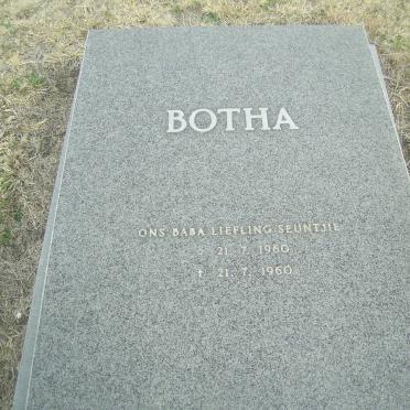 BOTHA Son 1960-1960