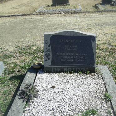 BRUYN Ebehaezer, de 1890-1973